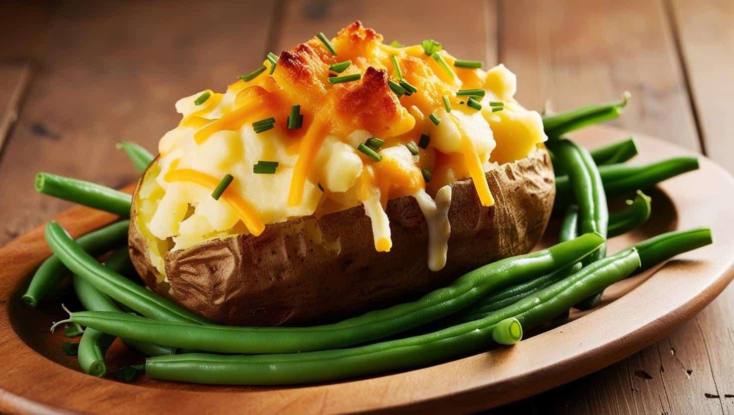 Twice Baked Potato *Vegetarian*